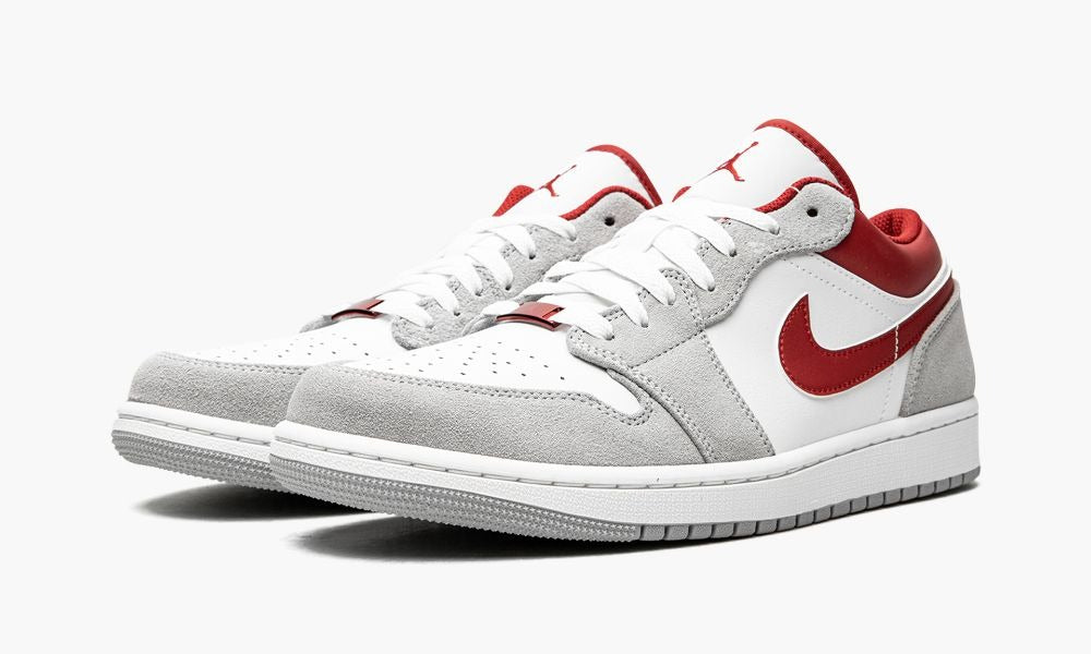 Air Jordan 1 Low SE 'White / Grey / Red'