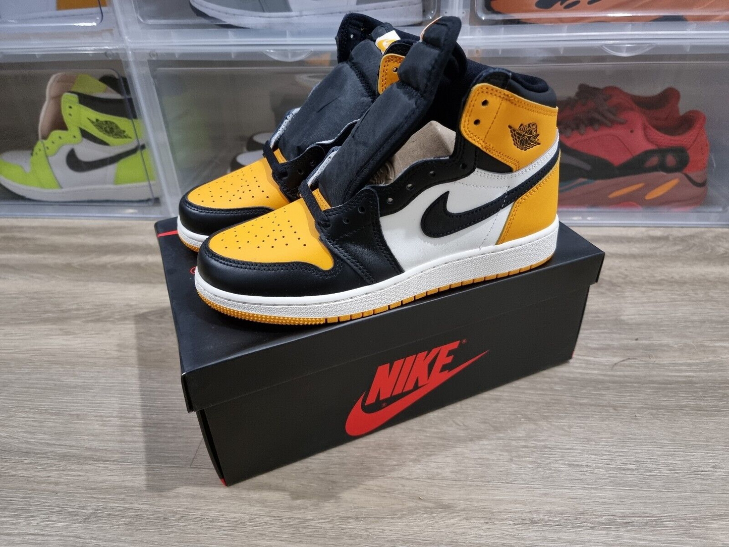 Jordan 1 Retro High OG Yellow Toe (GS)
